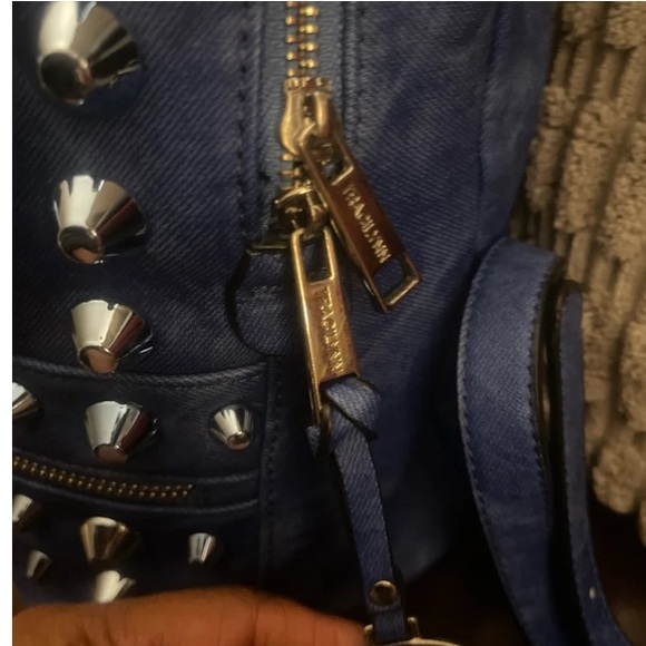 Traci Lynn studded backpack purse - Picture 3 of 10